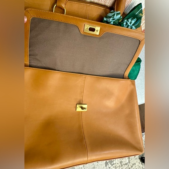 JCrew Leather Tote/Shoulder Bag - Picture 10 of 14